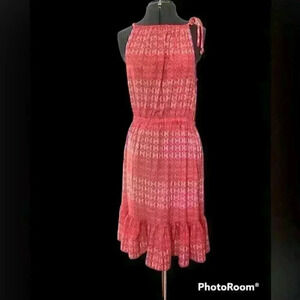 JOE FRESH Orange Salmon Pillowcase styled dress Women MEDIUM